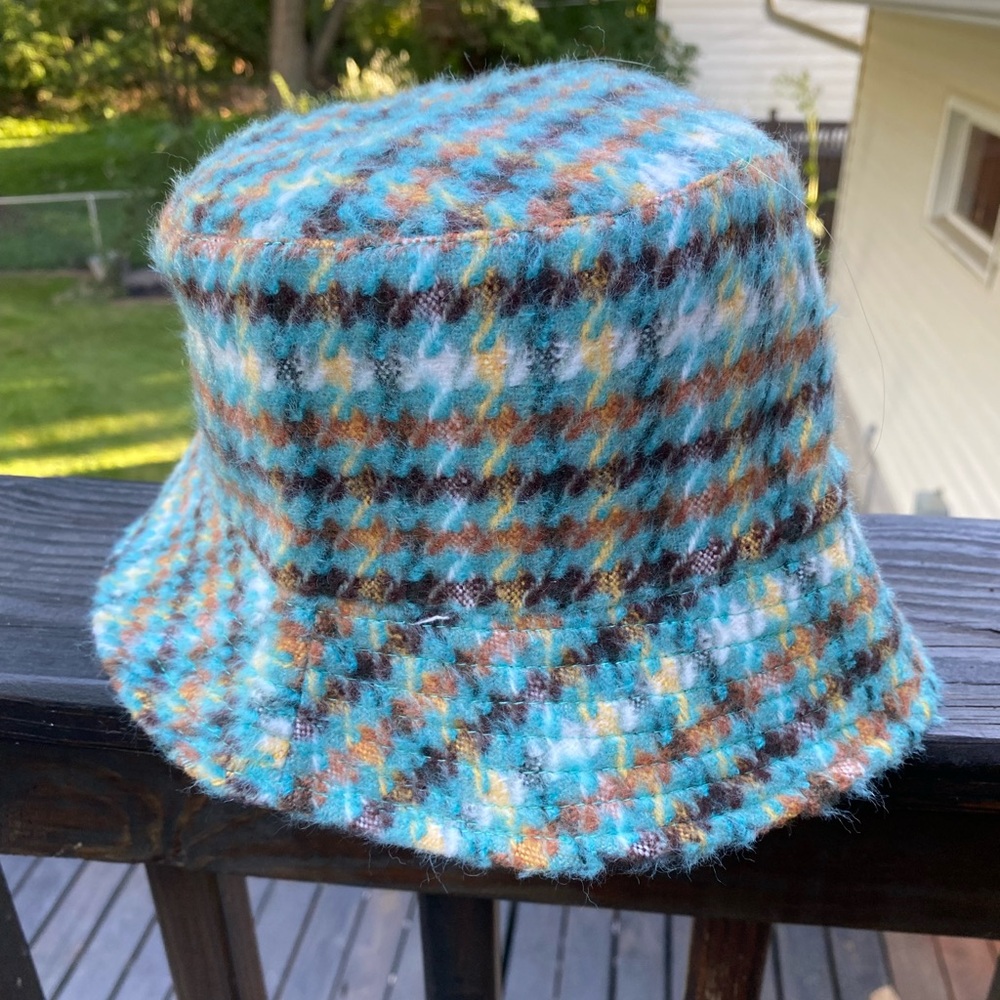 Plaid Bucket Hat - Picture 3 of 6